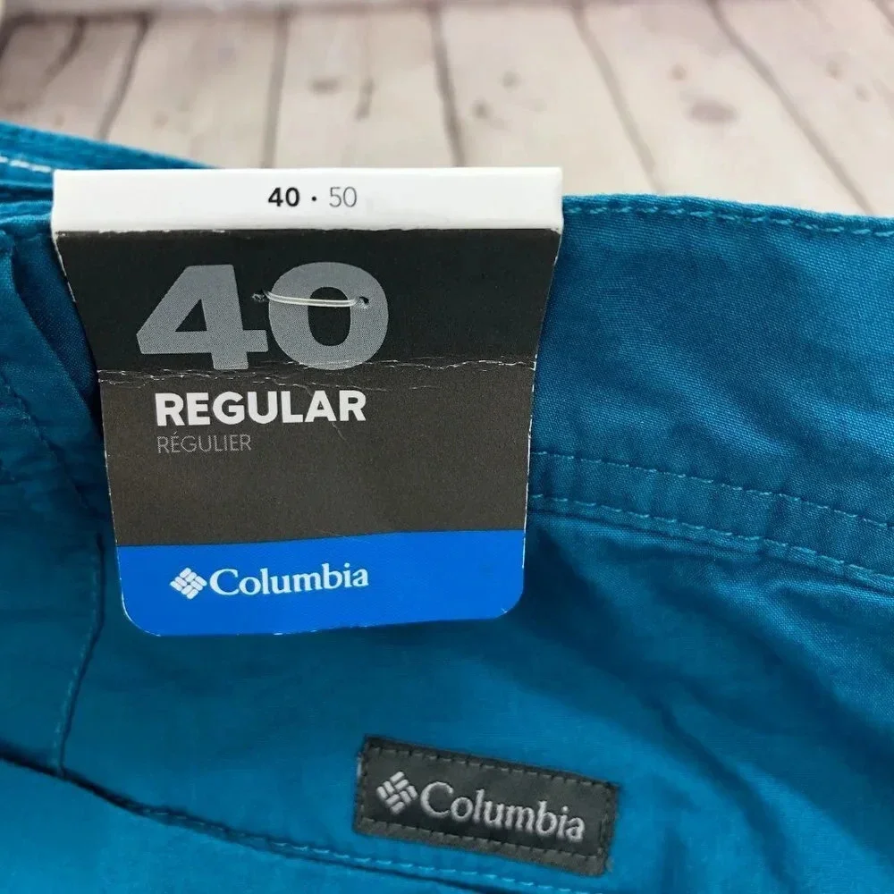 NWT columbia mens cotton washed out shorts outdoor gorpcore hiking travel